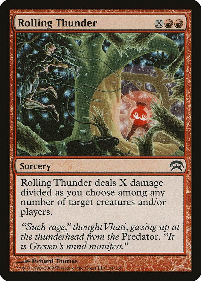 Rolling Thunder [Planechase] | Jomio and Rueliete's Cards and Comics