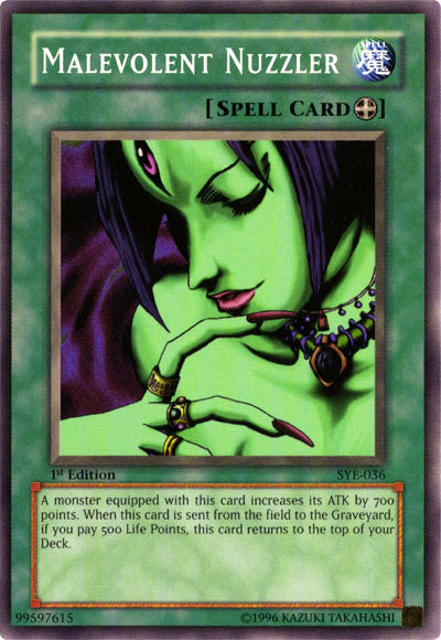 Malevolent Nuzzler [SYE-036] Common | Jomio and Rueliete's Cards and Comics
