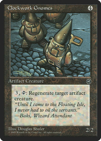 Clockwork Gnomes [Homelands] | Jomio and Rueliete's Cards and Comics