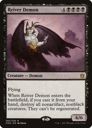 Reiver Demon [Commander Anthology] | Jomio and Rueliete's Cards and Comics