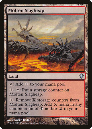 Molten Slagheap [Commander 2013] | Jomio and Rueliete's Cards and Comics