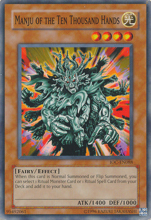Manju of the Ten Thousand Hands [IOC-EN088] Common | Jomio and Rueliete's Cards and Comics
