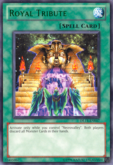 Royal Tribute (Green) [DL11-EN017] Rare | Jomio and Rueliete's Cards and Comics