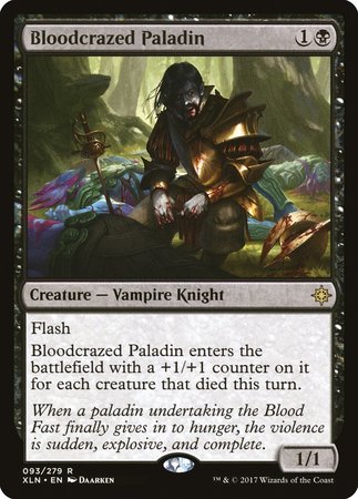 Bloodcrazed Paladin [Ixalan] | Jomio and Rueliete's Cards and Comics