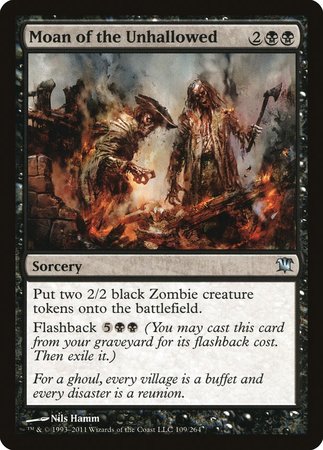 Moan of the Unhallowed [Innistrad] | Jomio and Rueliete's Cards and Comics