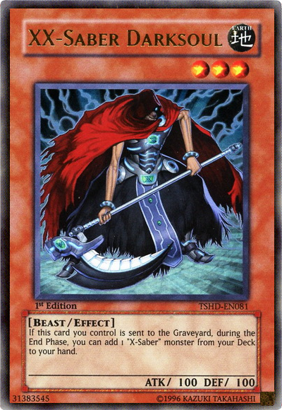 XX-Saber Darksoul [TSHD-EN081] Ultra Rare | Jomio and Rueliete's Cards and Comics