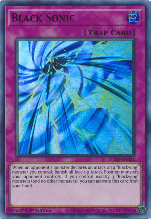Black Sonic (Green) [DLCS-EN032] Ultra Rare | Jomio and Rueliete's Cards and Comics