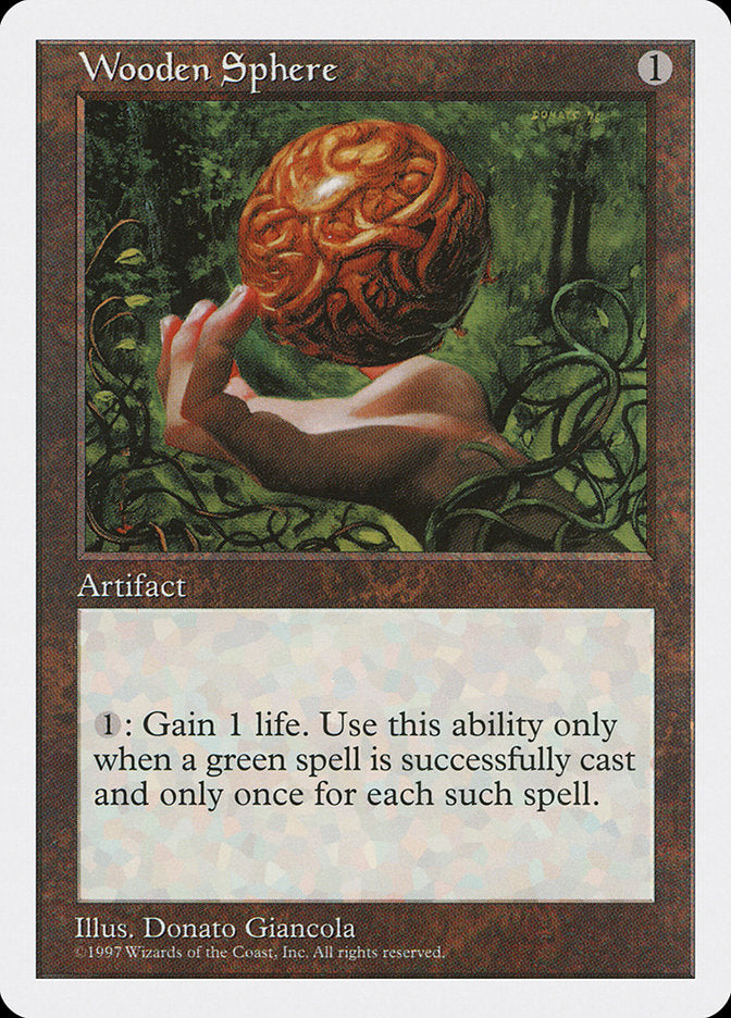 Wooden Sphere [Fifth Edition] | Jomio and Rueliete's Cards and Comics