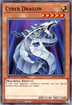 Cyber Dragon [SGX1-ENG01] Common | Jomio and Rueliete's Cards and Comics