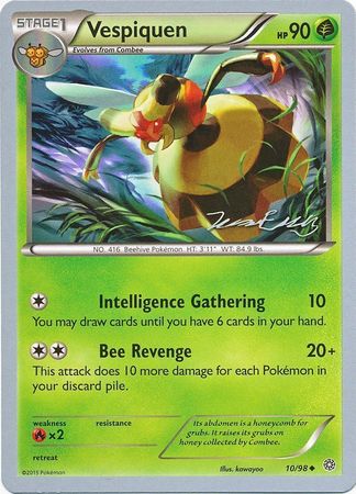 Vespiquen (10/98) (Bebe - Jesper Eriksen) [World Championships 2016] | Jomio and Rueliete's Cards and Comics
