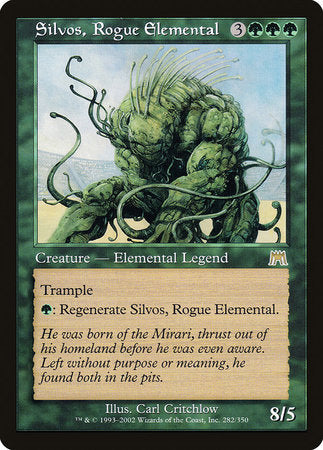 Silvos, Rogue Elemental [Onslaught] | Jomio and Rueliete's Cards and Comics