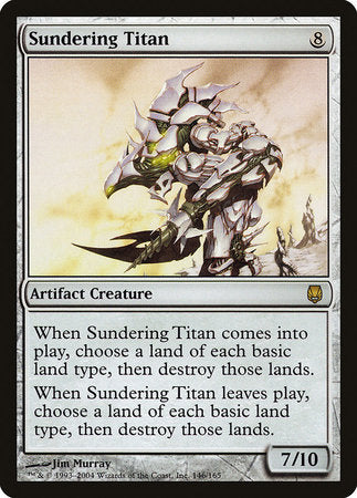 Sundering Titan [Darksteel] | Jomio and Rueliete's Cards and Comics