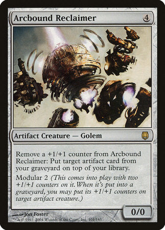 Arcbound Reclaimer [Darksteel] | Jomio and Rueliete's Cards and Comics