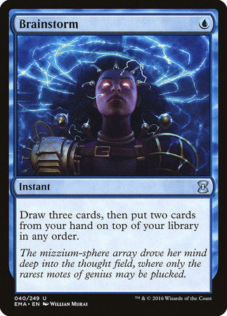 Brainstorm [Eternal Masters] | Jomio and Rueliete's Cards and Comics