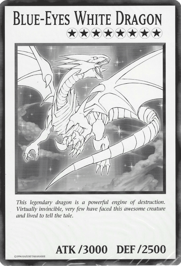 Blue-Eyes White Dragon (Oversized) Common | Jomio and Rueliete's Cards and Comics
