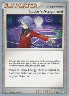 Lucian's Assignment (92/111) (Boltevoir - Michael Pramawat) [World Championships 2010] | Jomio and Rueliete's Cards and Comics