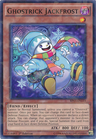 Ghostrick Jackfrost (Shatterfoil) [BP03-EN111] Common | Jomio and Rueliete's Cards and Comics