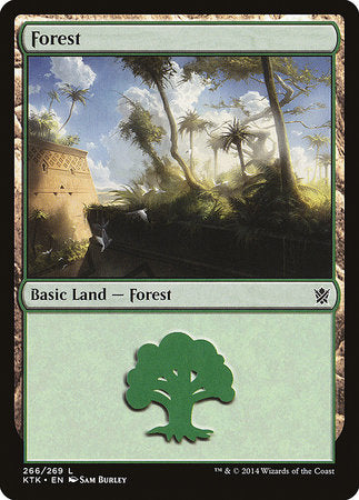 Forest (266) [Khans of Tarkir] | Jomio and Rueliete's Cards and Comics