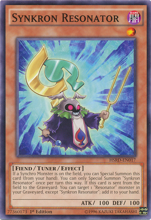 Synkron Resonator [HSRD-EN017] Common | Jomio and Rueliete's Cards and Comics