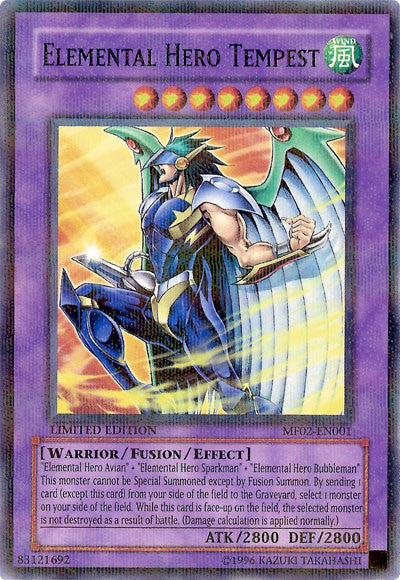 Elemental HERO Tempest [MF02-EN001] Rare | Jomio and Rueliete's Cards and Comics