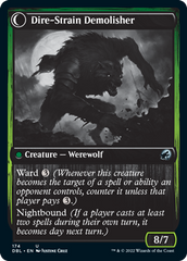 Burly Breaker // Dire-Strain Demolisher [Innistrad: Double Feature] | Jomio and Rueliete's Cards and Comics