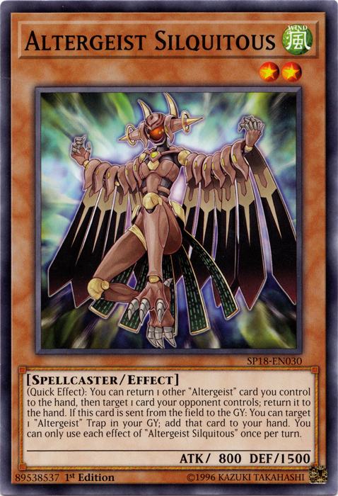 Altergeist Silquitous [SP18-EN030] Common | Jomio and Rueliete's Cards and Comics