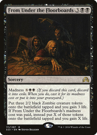 From Under the Floorboards [Shadows over Innistrad] | Jomio and Rueliete's Cards and Comics
