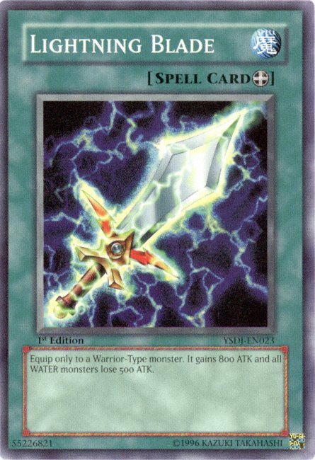 Lightning Blade [YSDJ-EN023] Common | Jomio and Rueliete's Cards and Comics