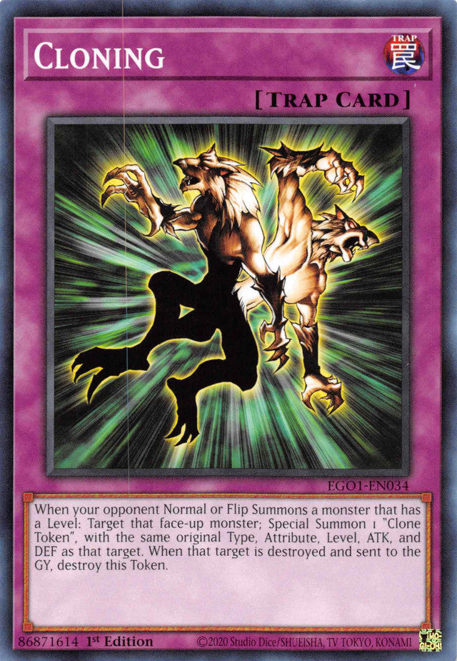 Cloning [EGO1-EN034] Common | Jomio and Rueliete's Cards and Comics