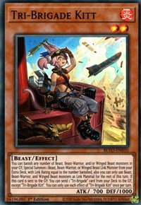 Tri-Brigade Kitt [BLVO-EN010] Super Rare | Jomio and Rueliete's Cards and Comics