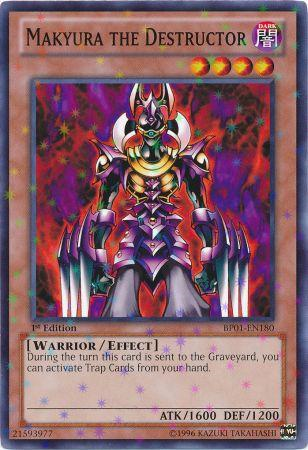 Makyura the Destructor [BP01-EN180] Starfoil Rare | Jomio and Rueliete's Cards and Comics