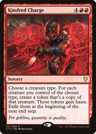 Kindred Charge [Commander 2017] | Jomio and Rueliete's Cards and Comics