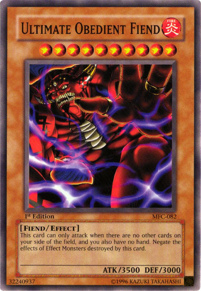 Ultimate Obedient Fiend [MFC-082] Common | Jomio and Rueliete's Cards and Comics