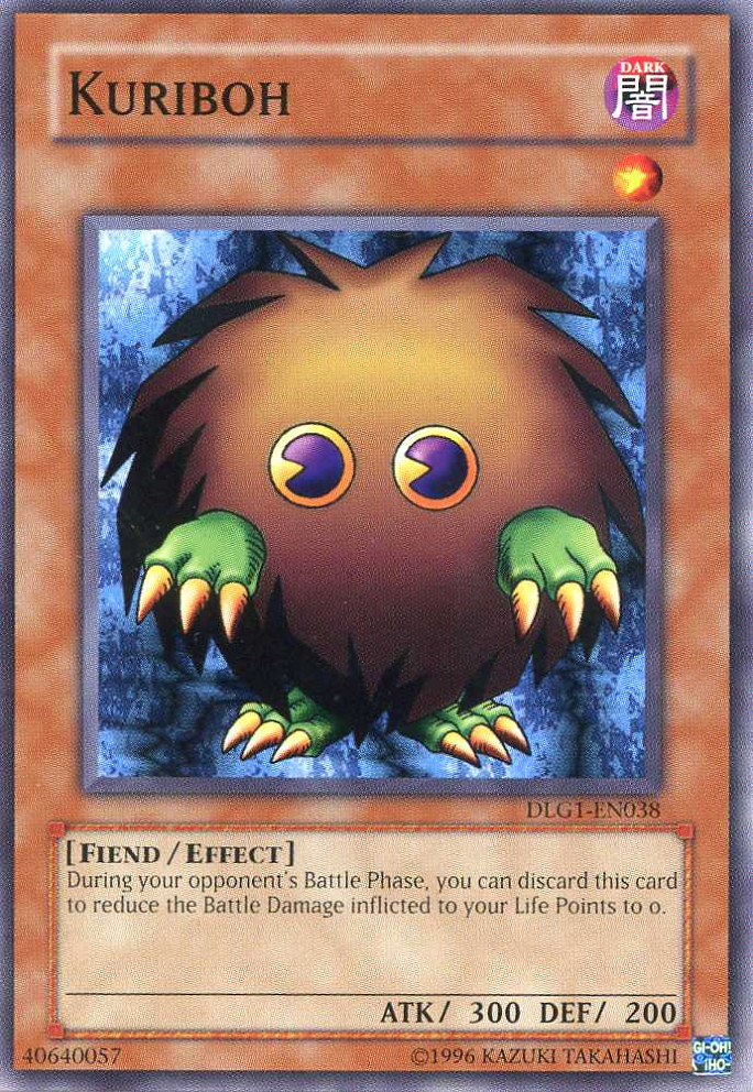 Kuriboh [DLG1-EN038] Common | Jomio and Rueliete's Cards and Comics