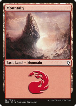 Mountain (302) [Commander Anthology Volume II] | Jomio and Rueliete's Cards and Comics