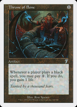 Throne of Bone [Seventh Edition] | Jomio and Rueliete's Cards and Comics