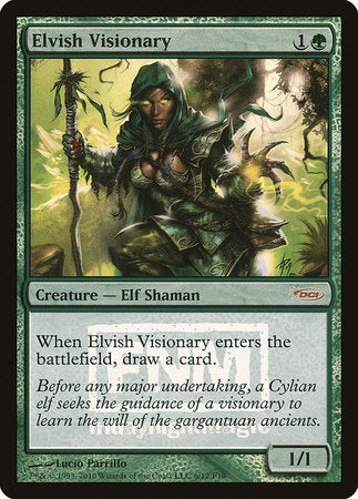 Elvish Visionary [Friday Night Magic 2010] | Jomio and Rueliete's Cards and Comics