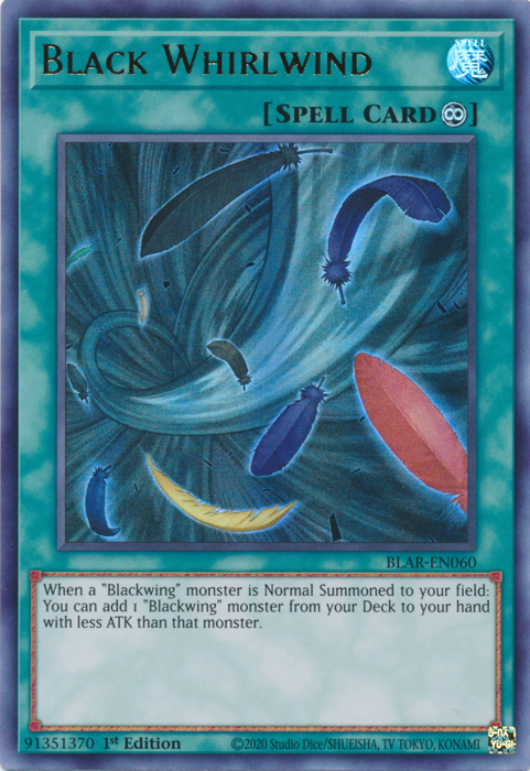 Black Whirlwind [BLAR-EN060] Ultra Rare | Jomio and Rueliete's Cards and Comics