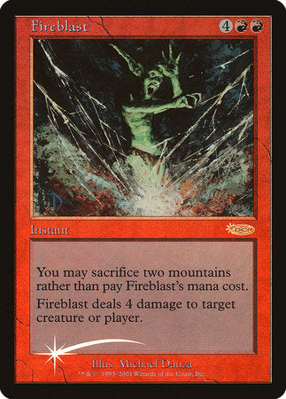Fireblast [Friday Night Magic 2001] | Jomio and Rueliete's Cards and Comics