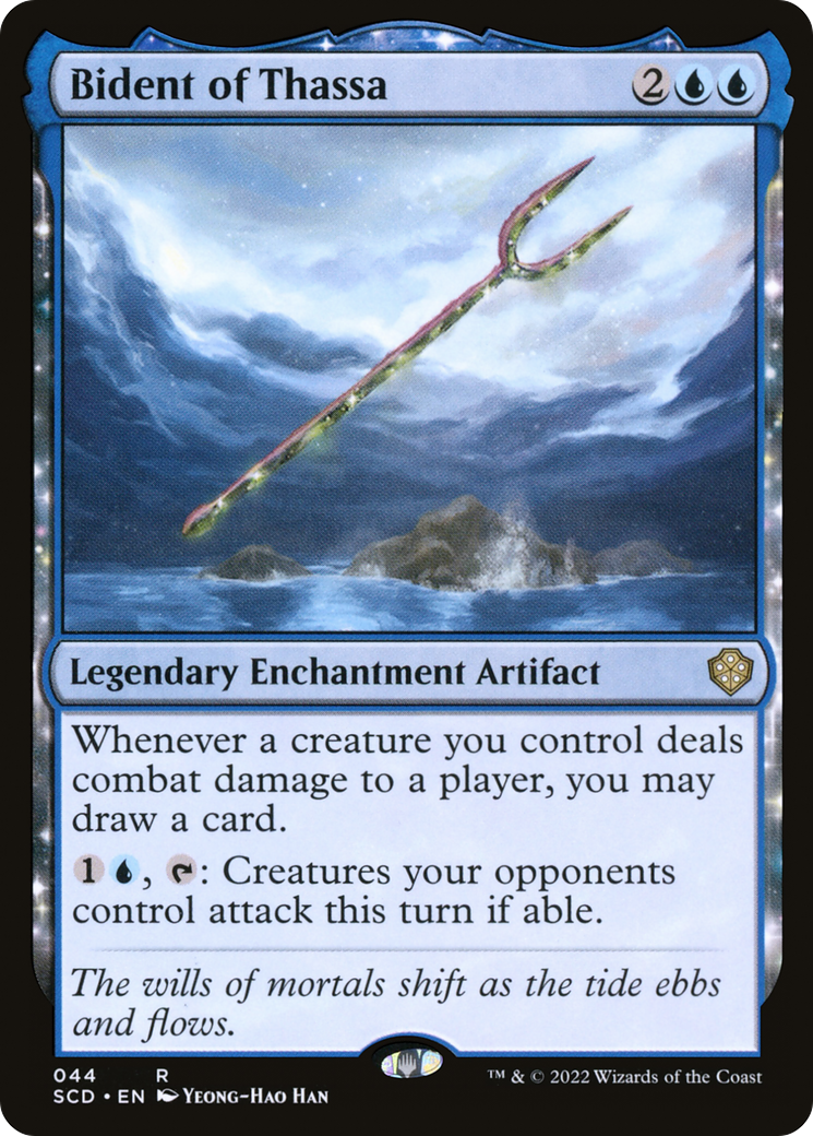 Bident of Thassa [Starter Commander Decks] | Jomio and Rueliete's Cards and Comics