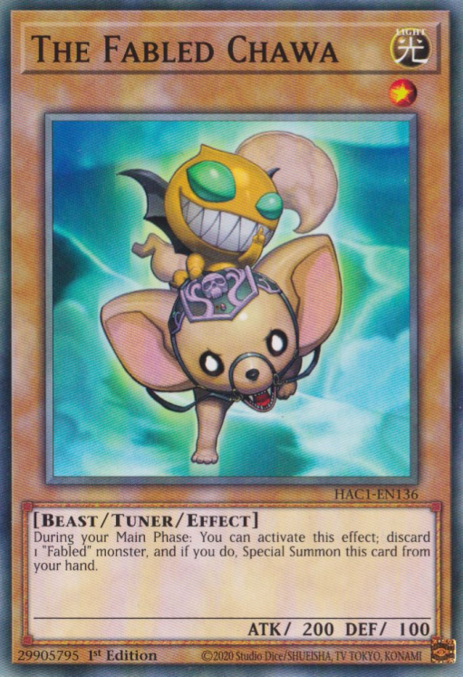 The Fabled Chawa [HAC1-EN136] Common | Jomio and Rueliete's Cards and Comics