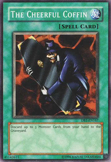 The Cheerful Coffin [DB1-EN167] Common | Jomio and Rueliete's Cards and Comics