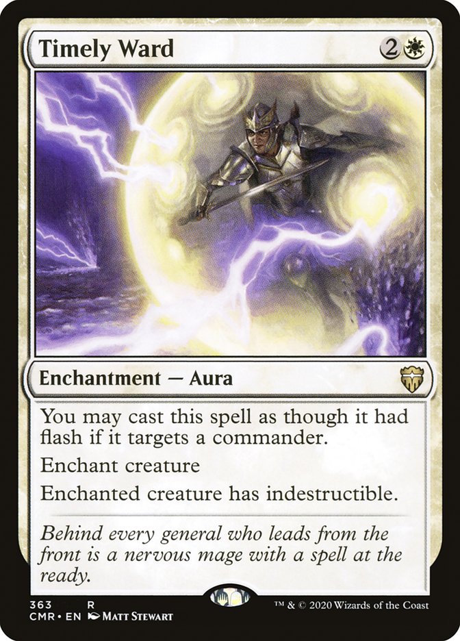 Timely Ward [Commander Legends] | Jomio and Rueliete's Cards and Comics
