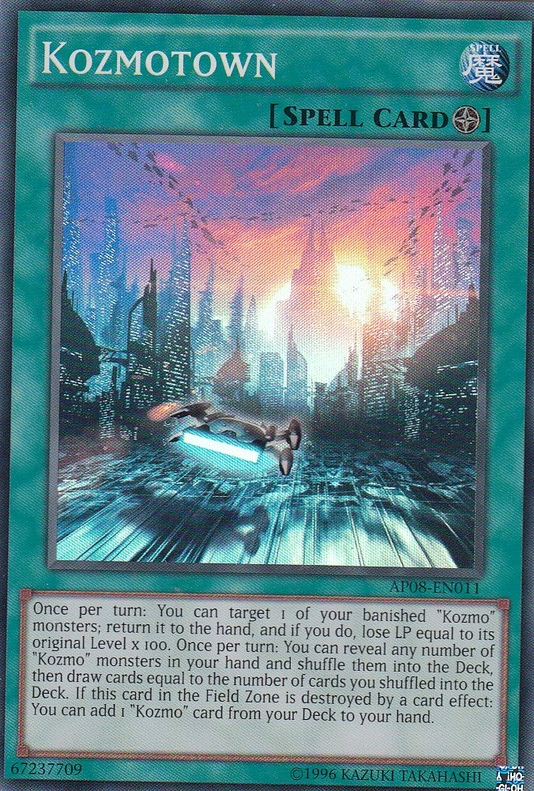 Kozmotown [AP08-EN011] Super Rare | Jomio and Rueliete's Cards and Comics