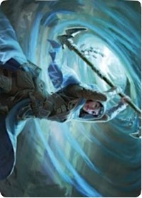Sea Gate Stormcaller Art Card [Zendikar Rising Art Series] | Jomio and Rueliete's Cards and Comics