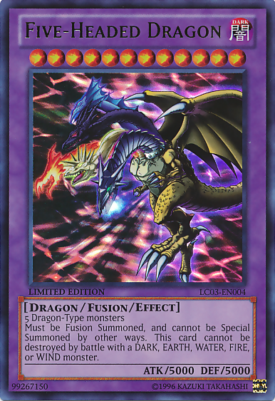 Five-Headed Dragon [LC03-EN004] Ultra Rare | Jomio and Rueliete's Cards and Comics