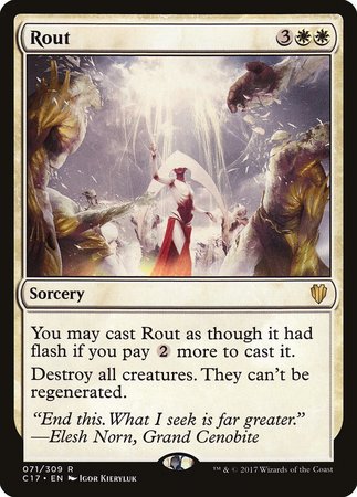 Rout [Commander 2017] | Jomio and Rueliete's Cards and Comics