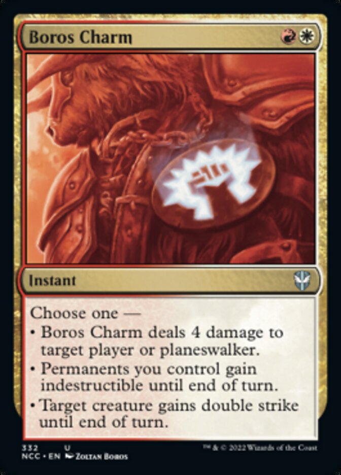 Boros Charm [Streets of New Capenna Commander] | Jomio and Rueliete's Cards and Comics