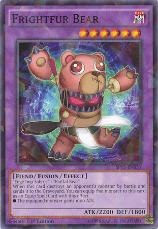 Frightfur Bear [SP15-EN031] Shatterfoil Rare | Jomio and Rueliete's Cards and Comics