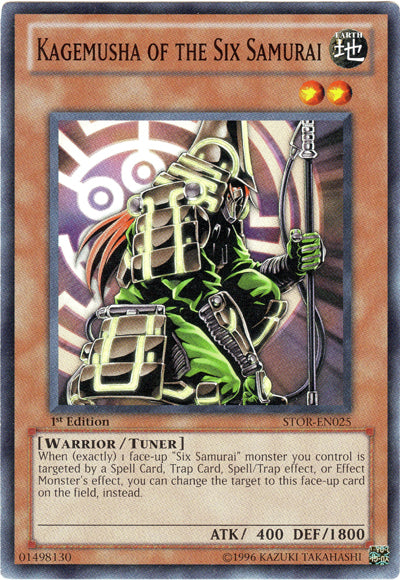 Kagemusha of the Six Samurai [STOR-EN025] Common | Jomio and Rueliete's Cards and Comics